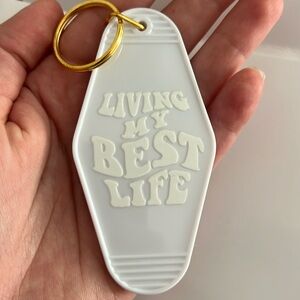 Motel Keychain - Living My Best Life
